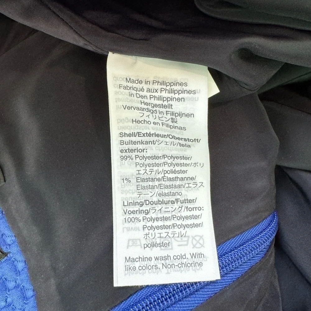 J. Crew Blue Textured Pencil Skirt